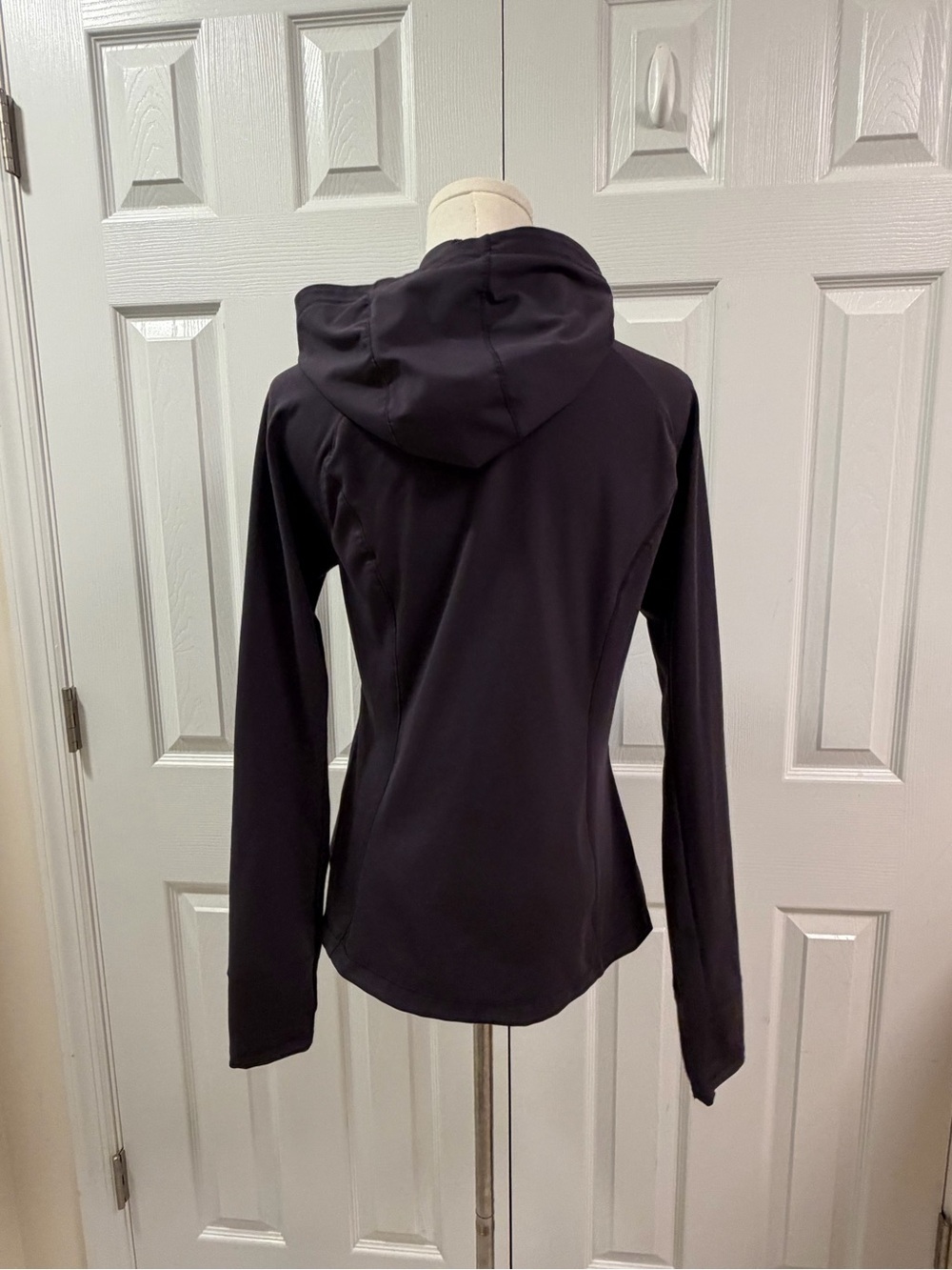 YogaLicious Women’s M Purple Hooded Full Zip Athletic Jacket - Picture 4 of 7